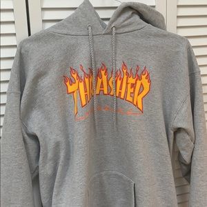 Thrasher Flame Hoodie
